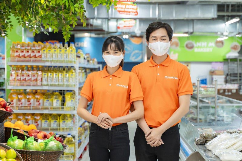 Nhân viên siêu thị thường có thời gian linh hoạt