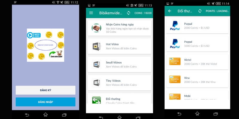 Ứng dụng Bibikemvideo