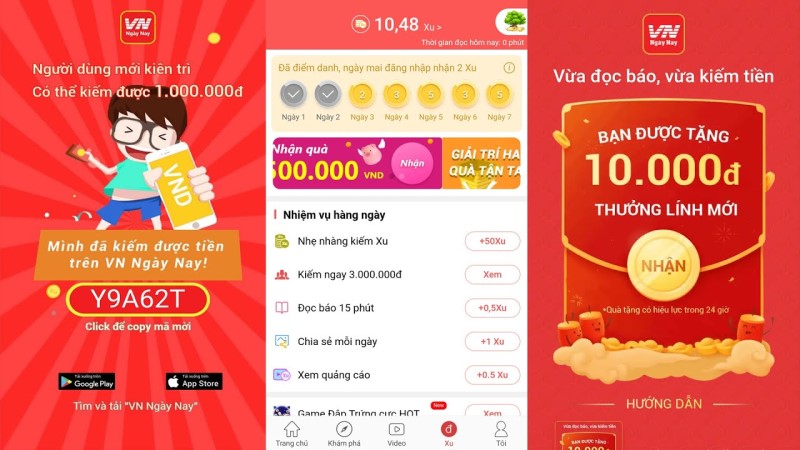 Ứng dụng VN ngày nay