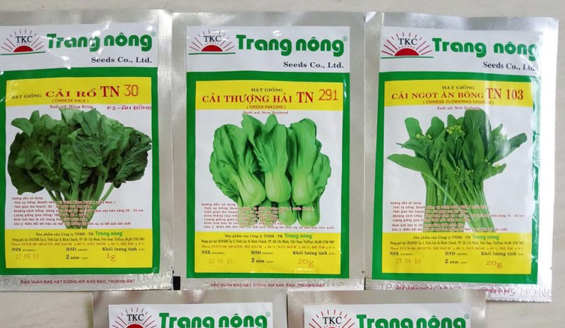 Kinh doanh hạt giống cây, hoa