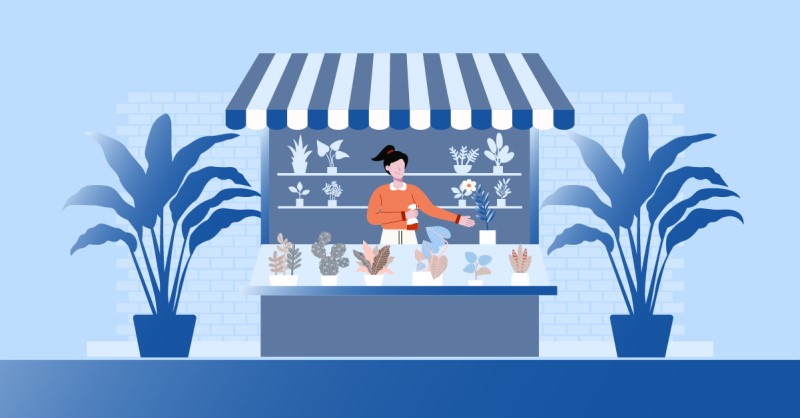 Kinh doanh cây cảnh online đang là xu hướng mới