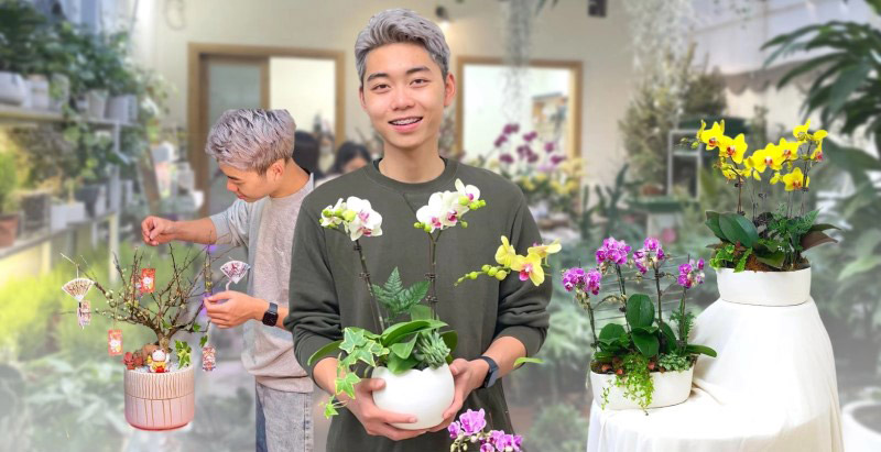 Hình thức kinh doanh cây cảnh mini trên các trang thương mại điện tử đang phát triển rất mạnh