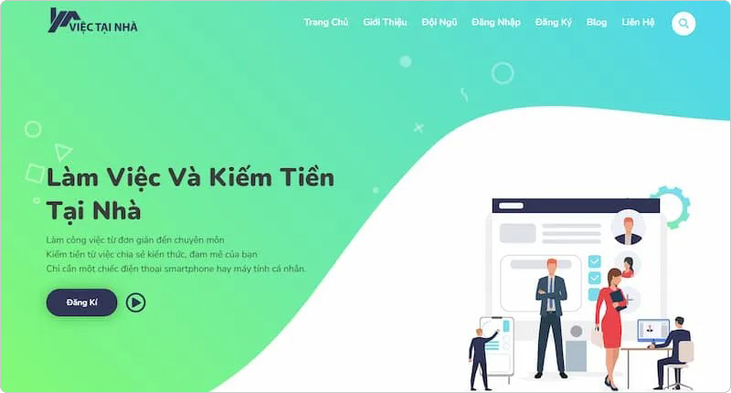 Viectainha.Online - App kiếm tiền bằng gõ văn bản