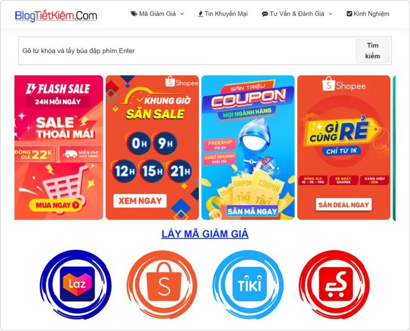 BlogTietKiem.Com - Website đánh máy kiếm tiền tại nhà 