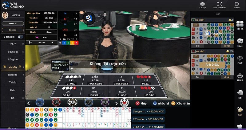 Game xóc đĩa trực tuyến M88