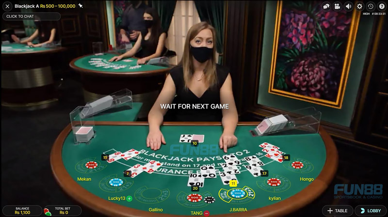 Tham gia chơi Blackjack online FUN88 mang đến nhiều trải nghiệm thú vị