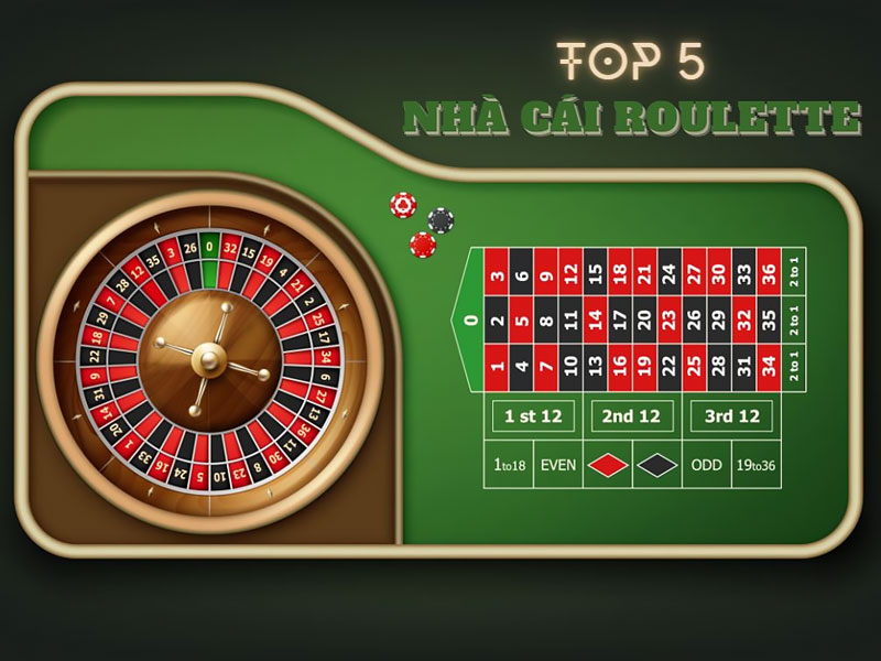 Đánh giá top 5 nhà cái chơi Roulette uy tín hàng đầu