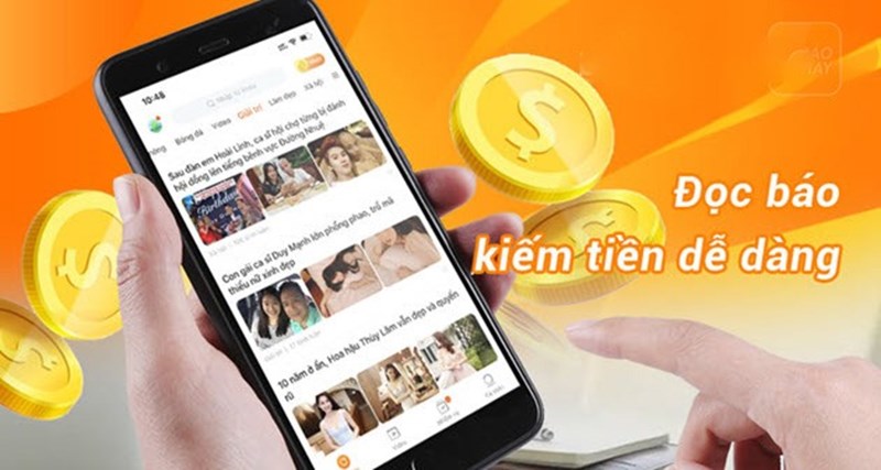 App đọc báo kiếm tiền có thật không?