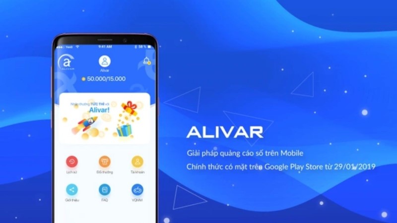 Alivar - App đọc báo kiếm tiền uy tín