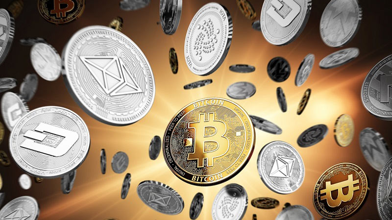 Mua bán tiền điện tử như Bitcoin, Ethereum, Binance Coin, Tether, và nhiều loại khác