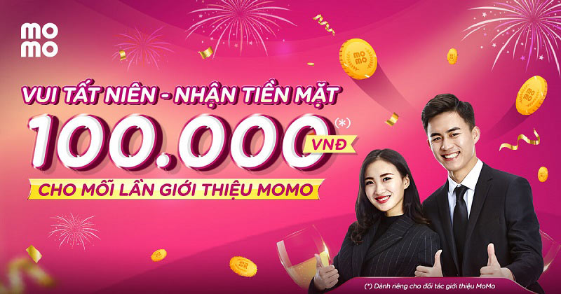 Khi bạn trở thành Cộng tác viên Giới thiệu ví Momo, bạn sẽ có cơ hội kiem tien online ngay từ những người dùng mới
