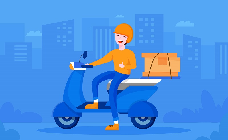 Công việc làm thêm buổi tối - Người giao hàng