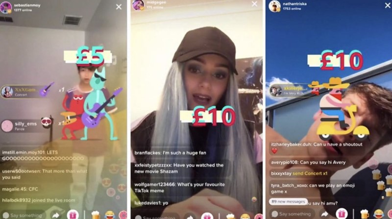 Nhận donate qua livestream Tiktok đang được nhiều người tận dụng