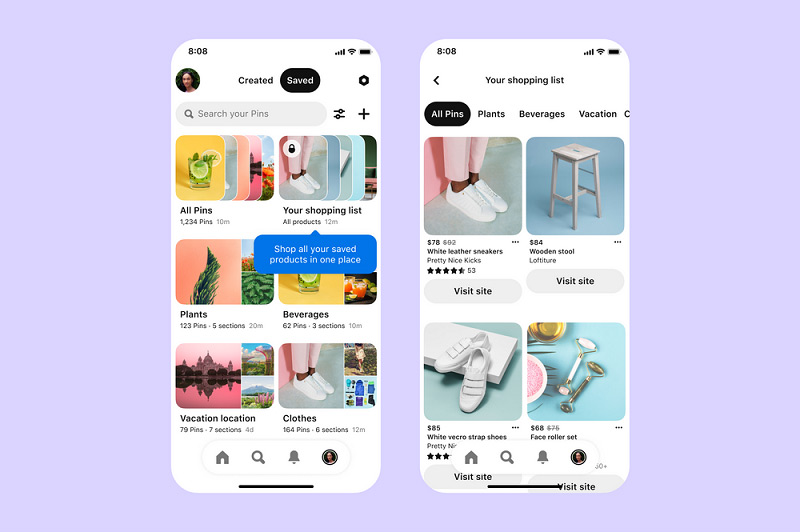 Bán sản phẩm trên Pinterest