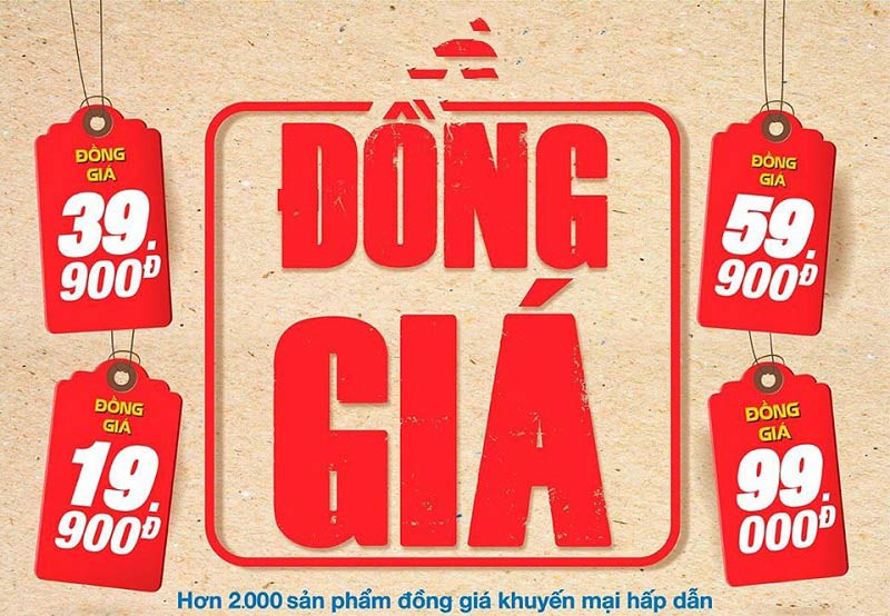 Các cửa hàng đồ đồng giá luôn thu hút sự quan tâm lớn từ phía người tiêu dùng