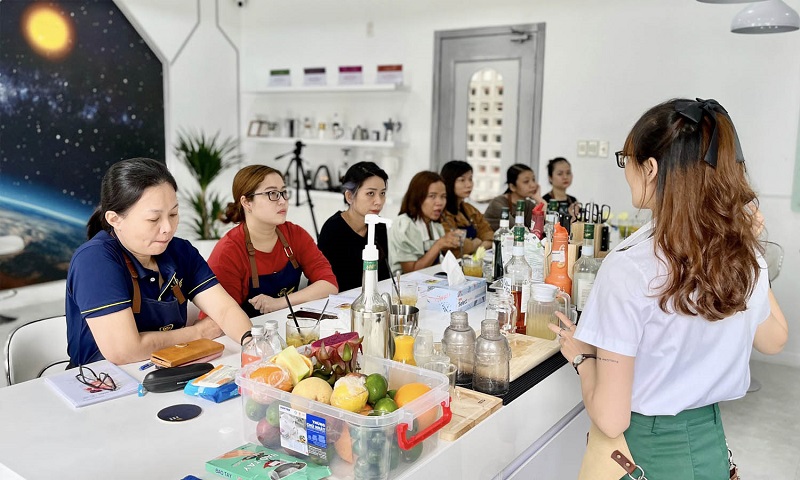 Đào tạo trong lĩnh vực pha chế