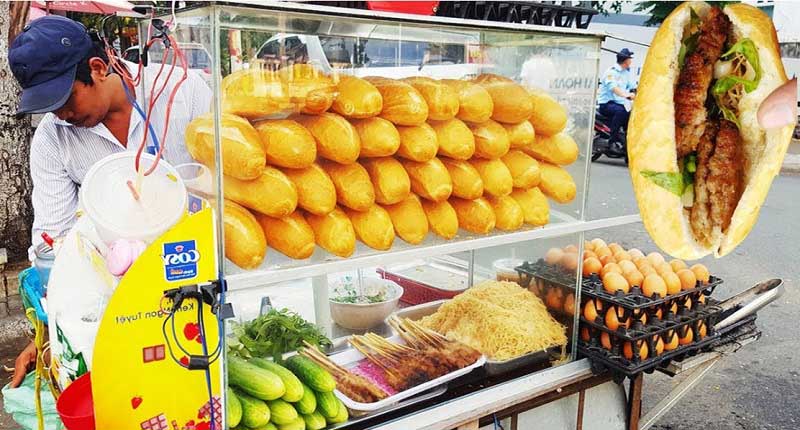Bánh mì là một món ăn phổ biến và được ưa chuộng ở Việt Nam