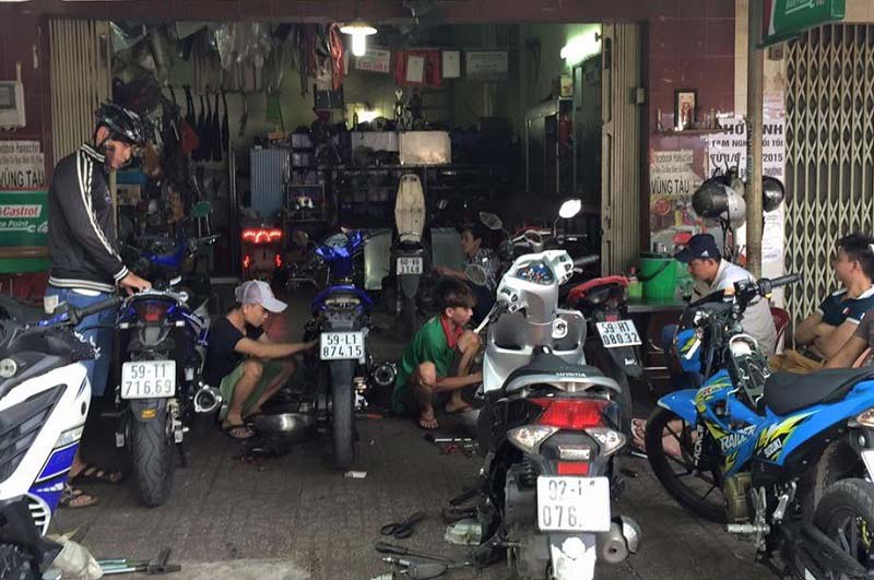 Mở một cửa hàng sửa xe
