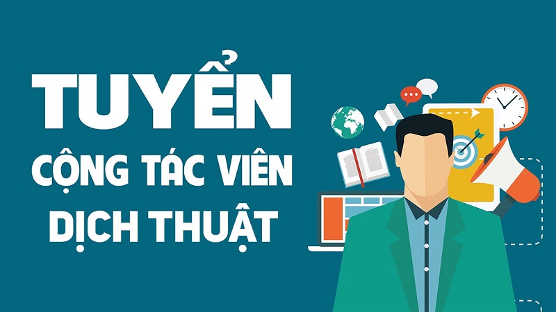 Làm công việc dịch thuật là một lựa chọn tốt cho những người giỏi ngoại ngữ và muốn tìm kiếm thu nhập thêm